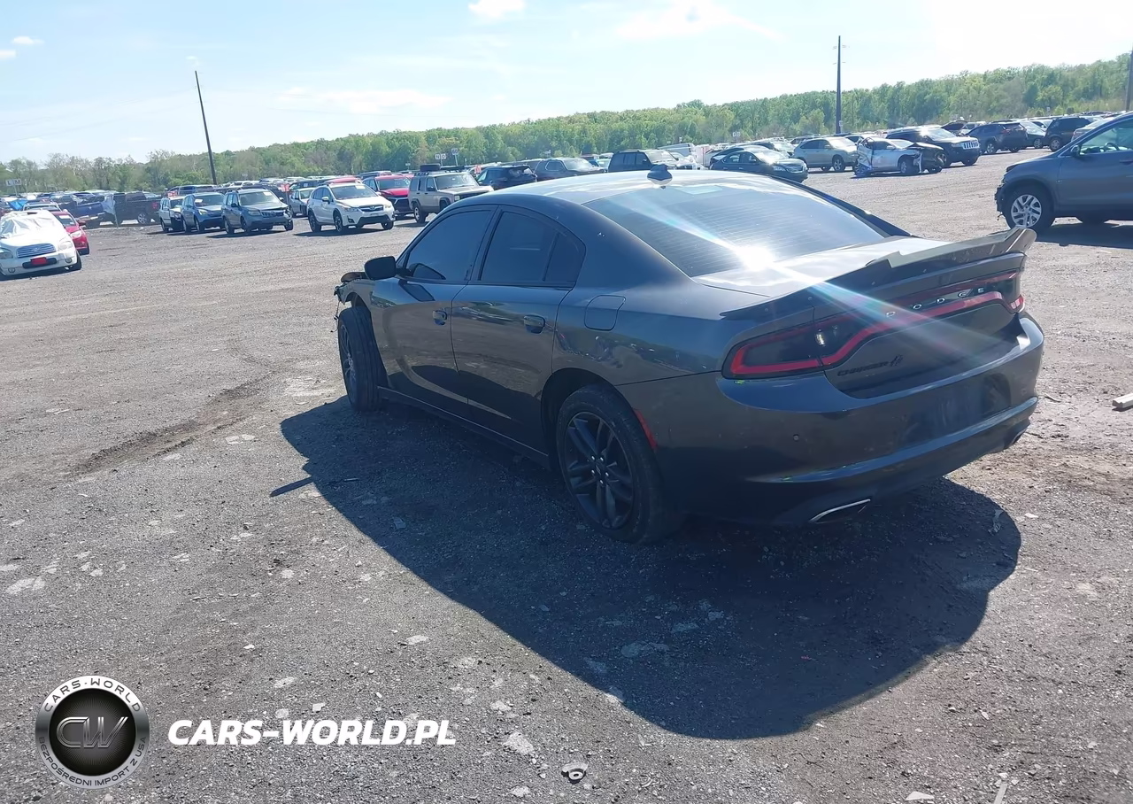 2019 Dodge Charger Sxt Awd VIN:2C3CDXJG4KH743169 - 3
