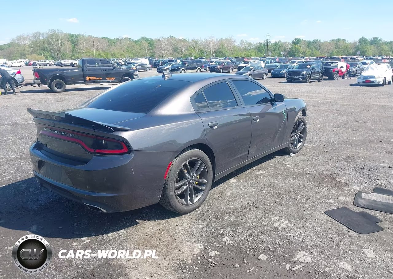 2019 Dodge Charger Sxt Awd VIN:2C3CDXJG4KH743169 - 4