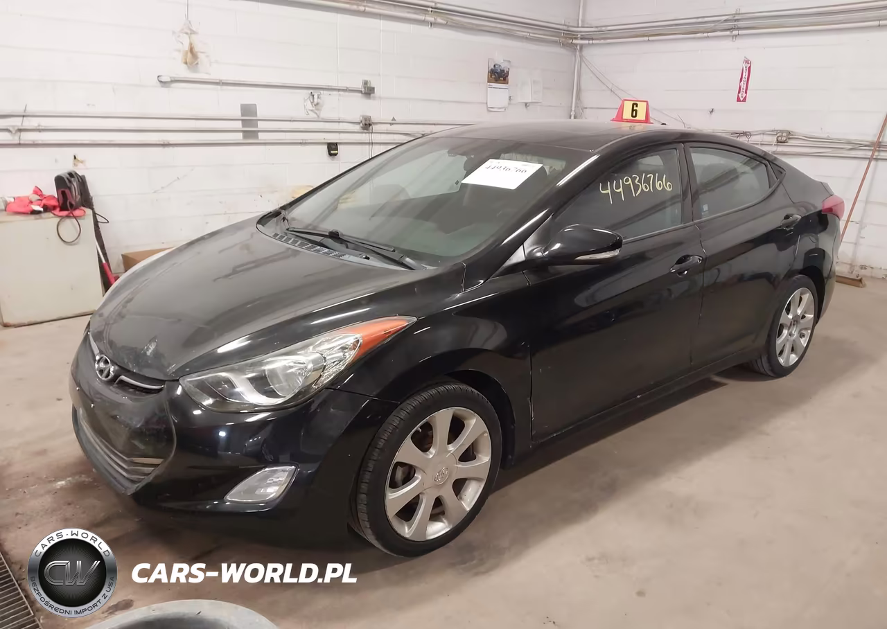 2013 Hyundai Elantra Gls VIN:5NPDH4AE8DH382542 - 2