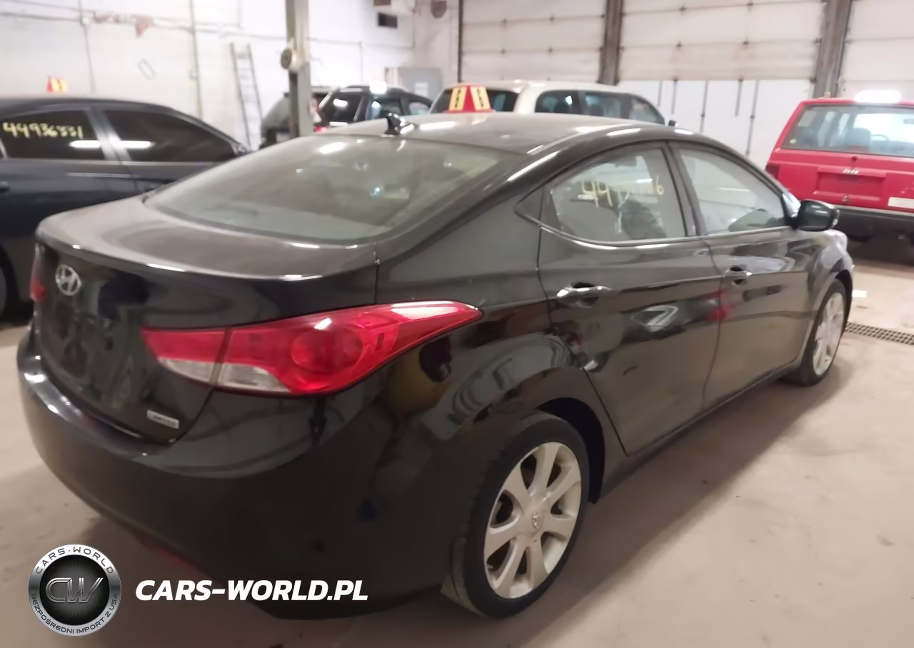 2013 Hyundai Elantra Gls VIN:5NPDH4AE8DH382542 - 4