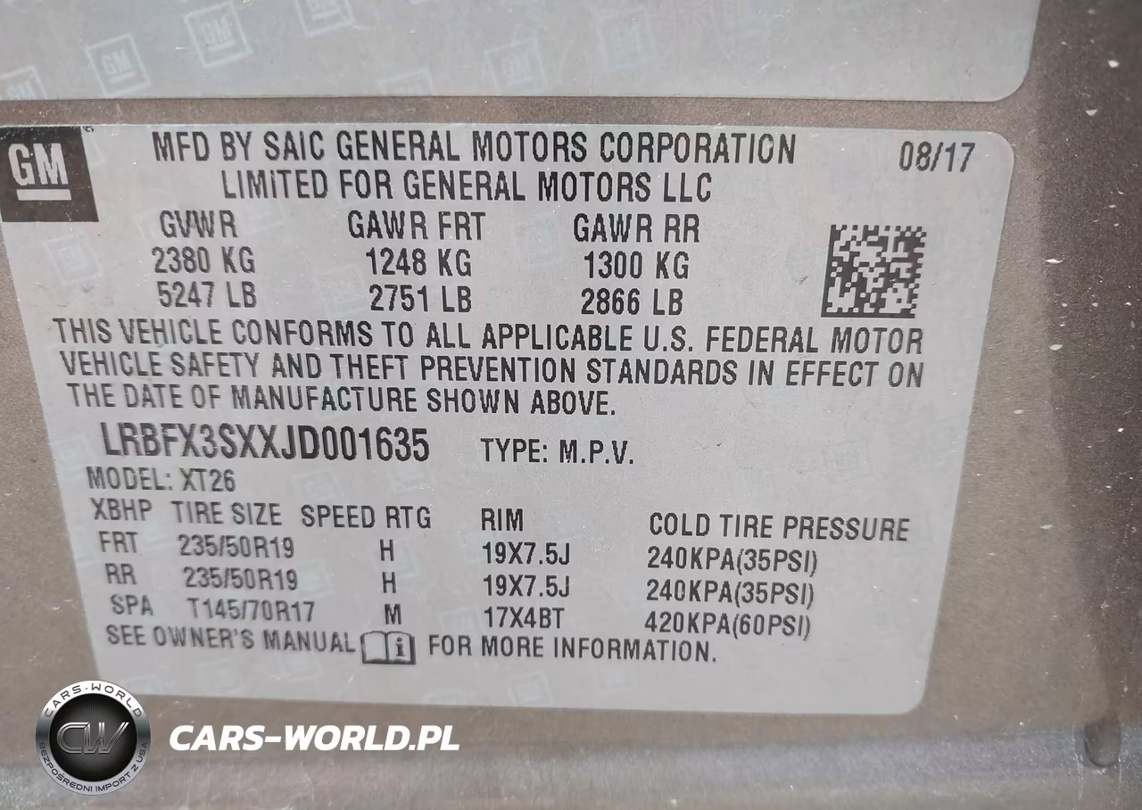 2018 Buick Envision Premium I VIN:LRBFX3SXXJD001635 - 9