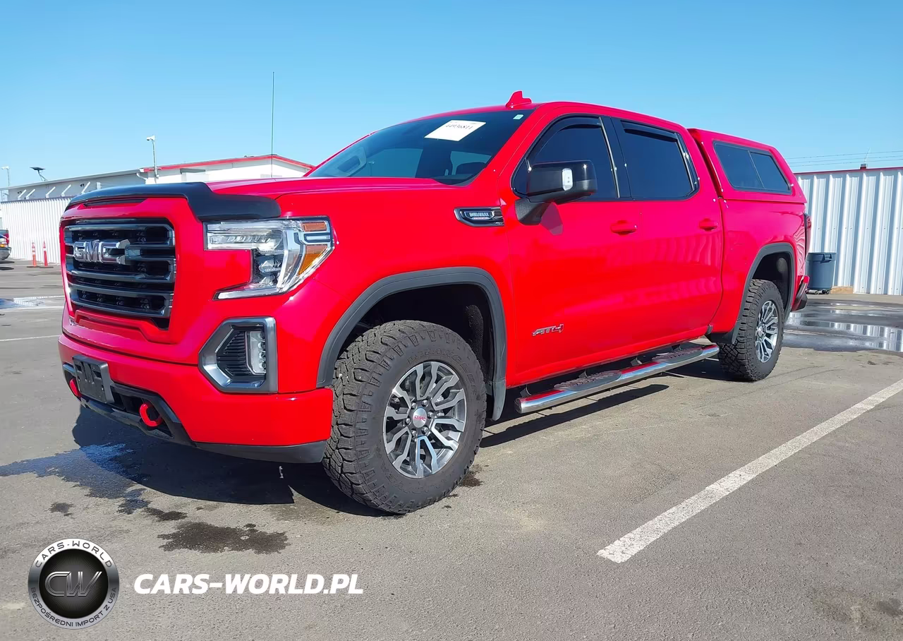 2021 GMC Sierra 1500 4Wd Short Box At4 VIN:3GTU9EET7MG402932 - 2
