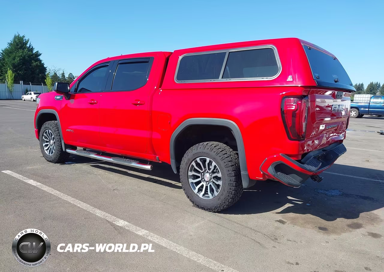 2021 GMC Sierra 1500 4Wd Short Box At4 VIN:3GTU9EET7MG402932 - 3