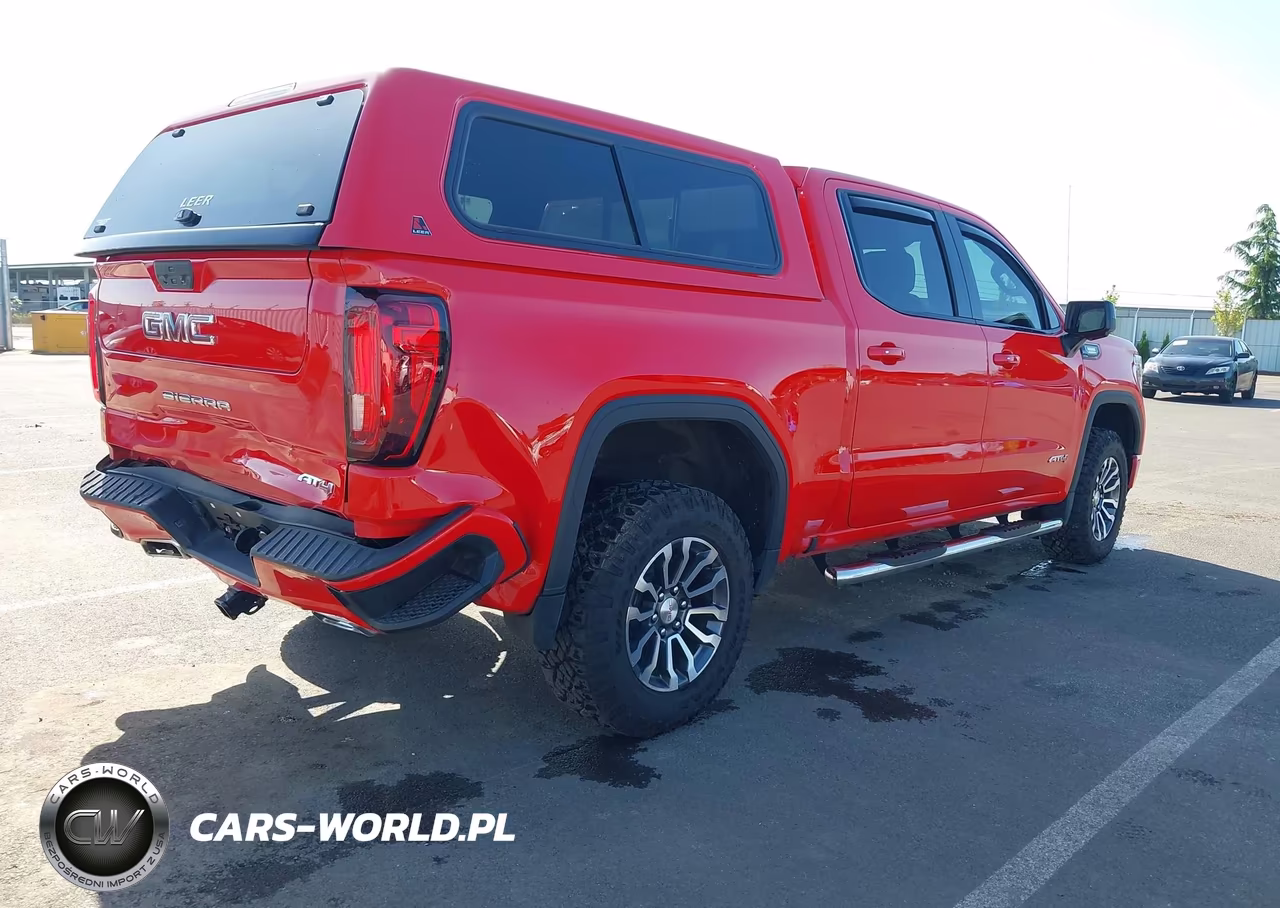 2021 GMC Sierra 1500 4Wd Short Box At4 VIN:3GTU9EET7MG402932 - 4