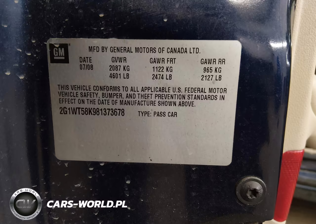 2008 Chevrolet Impala Lt VIN:2G1WT58K981373678 - 9
