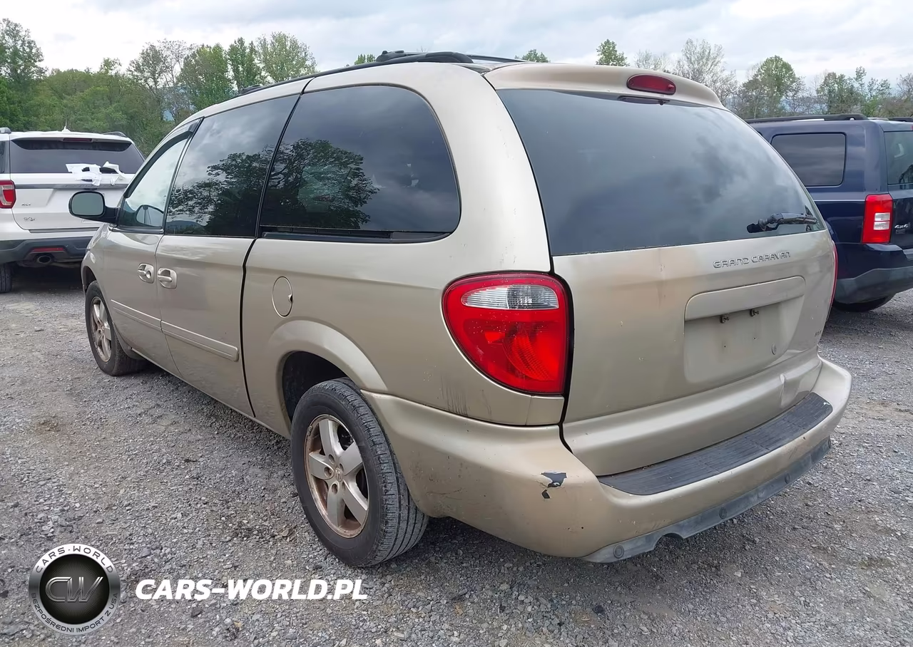 2007 Dodge Grand Caravan Sxt VIN:2D8GP44L77R329897 - 3