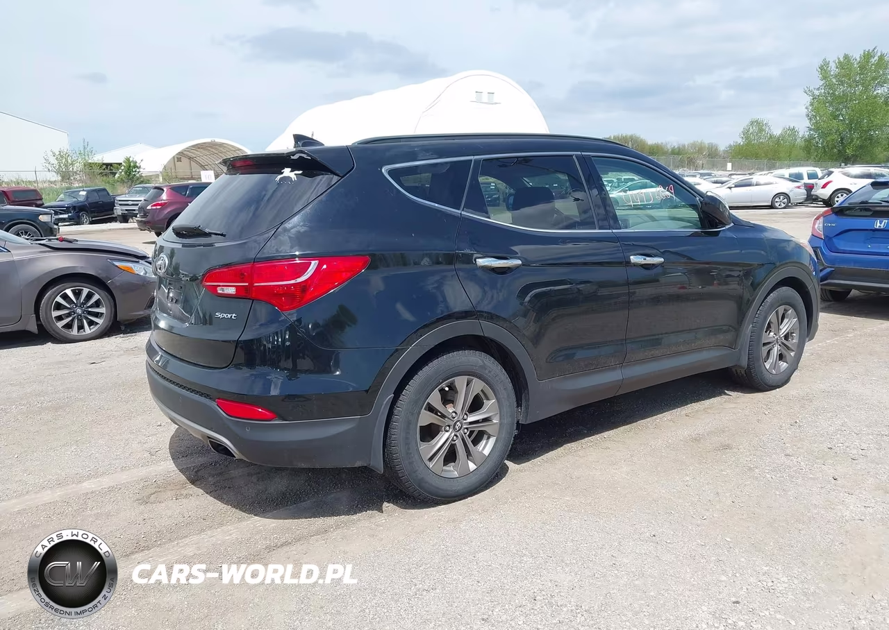 2014 Hyundai Santa Fe Sport 2.4L VIN:5XYZU3LB5EG148415 - 4