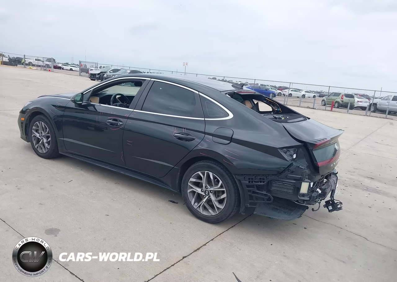 2020 Hyundai Sonata Sel VIN:5NPEF4JA0LH008027 - 3
