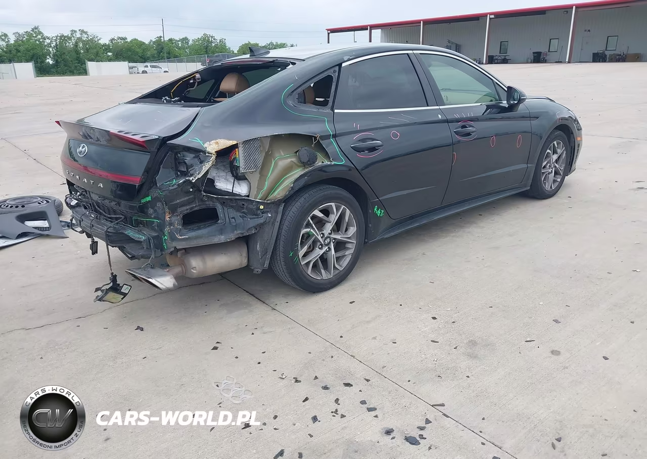 2020 Hyundai Sonata Sel VIN:5NPEF4JA0LH008027 - 4