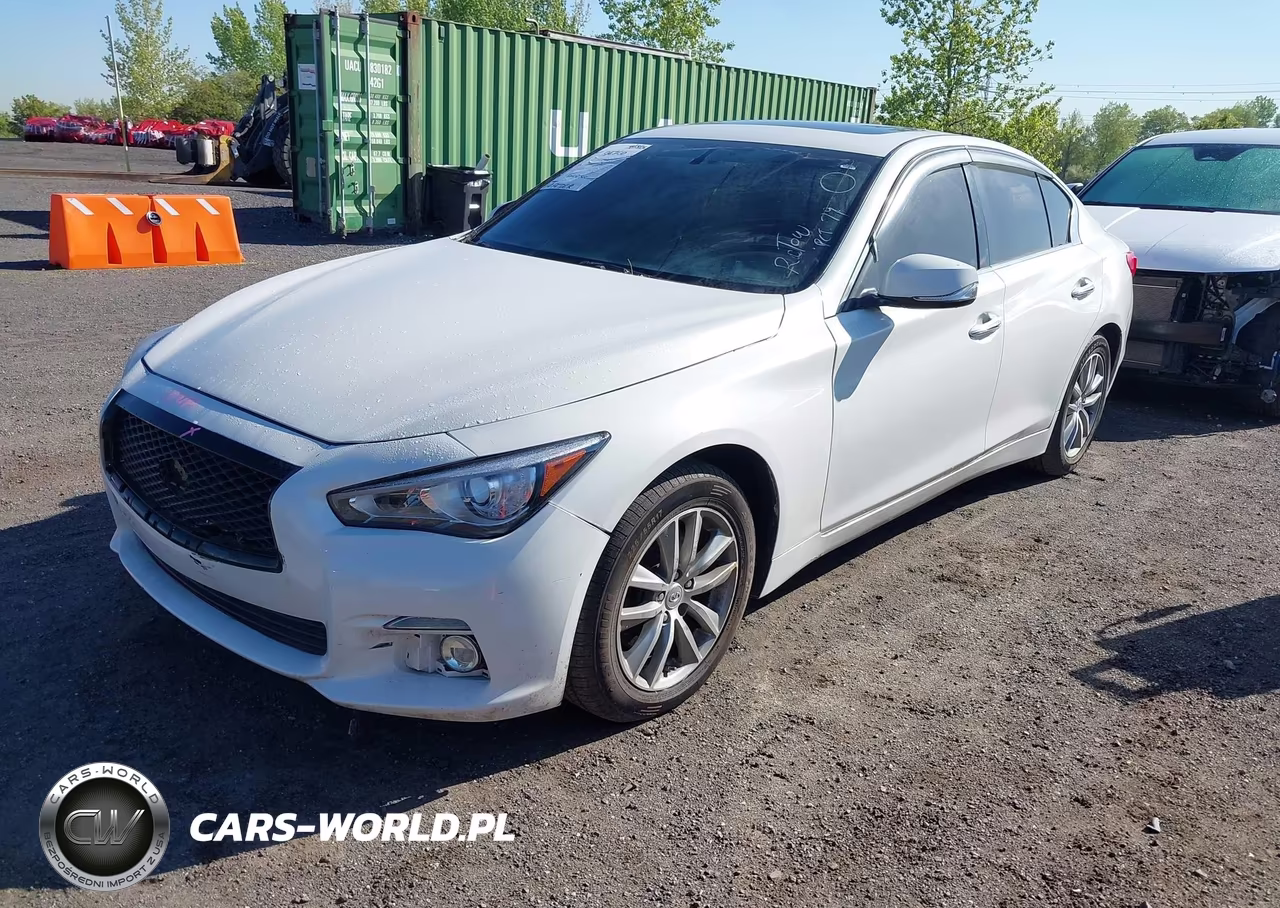 2015 Infiniti Q50 VIN:JN1BV7ARXFM417775 - 2