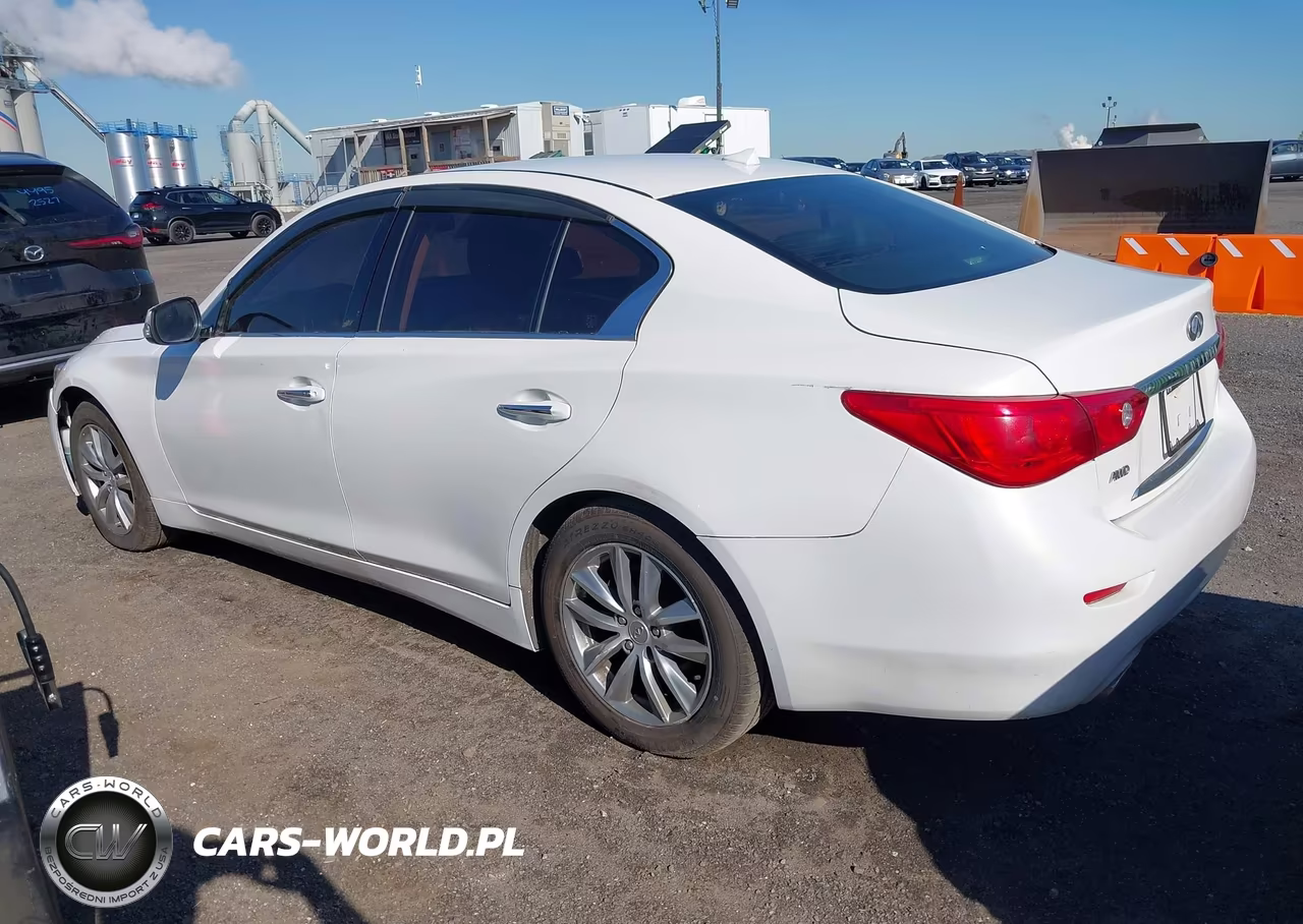 2015 Infiniti Q50 VIN:JN1BV7ARXFM417775 - 3
