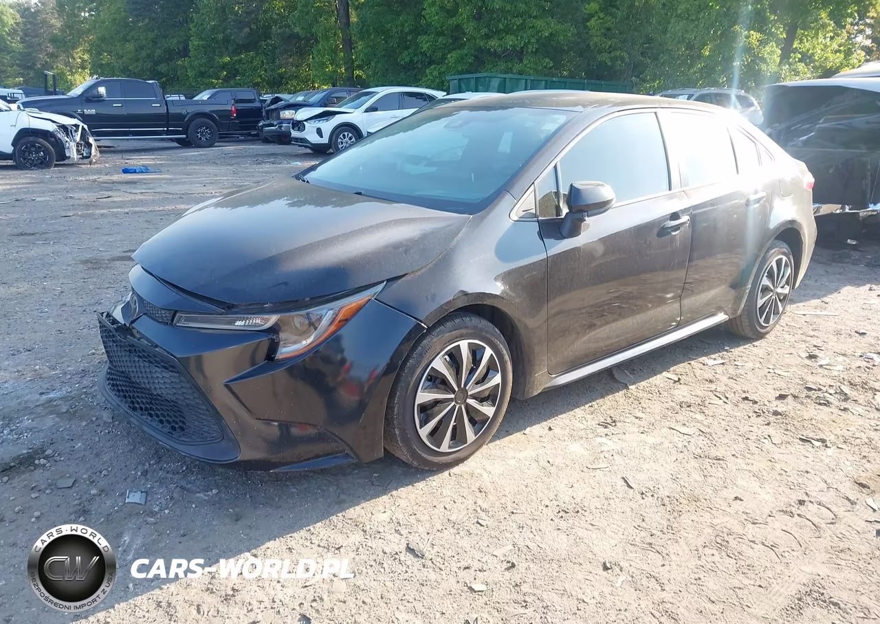 2020 Toyota Corolla Le VIN:5YFEPRAE6LP069110 - 2