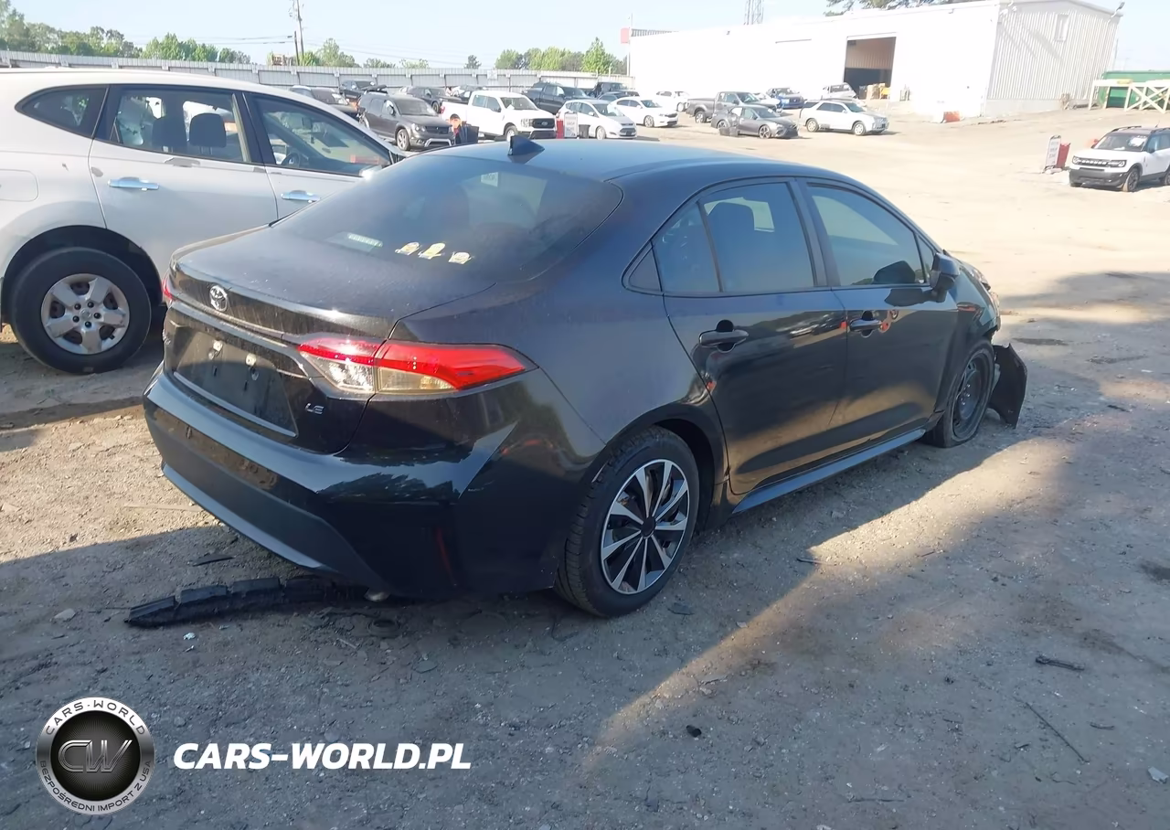 2020 Toyota Corolla Le VIN:5YFEPRAE6LP069110 - 4