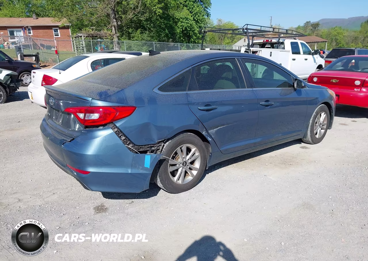 2016 Hyundai Sonata Se VIN:5NPE24AF5GH434759 - 4