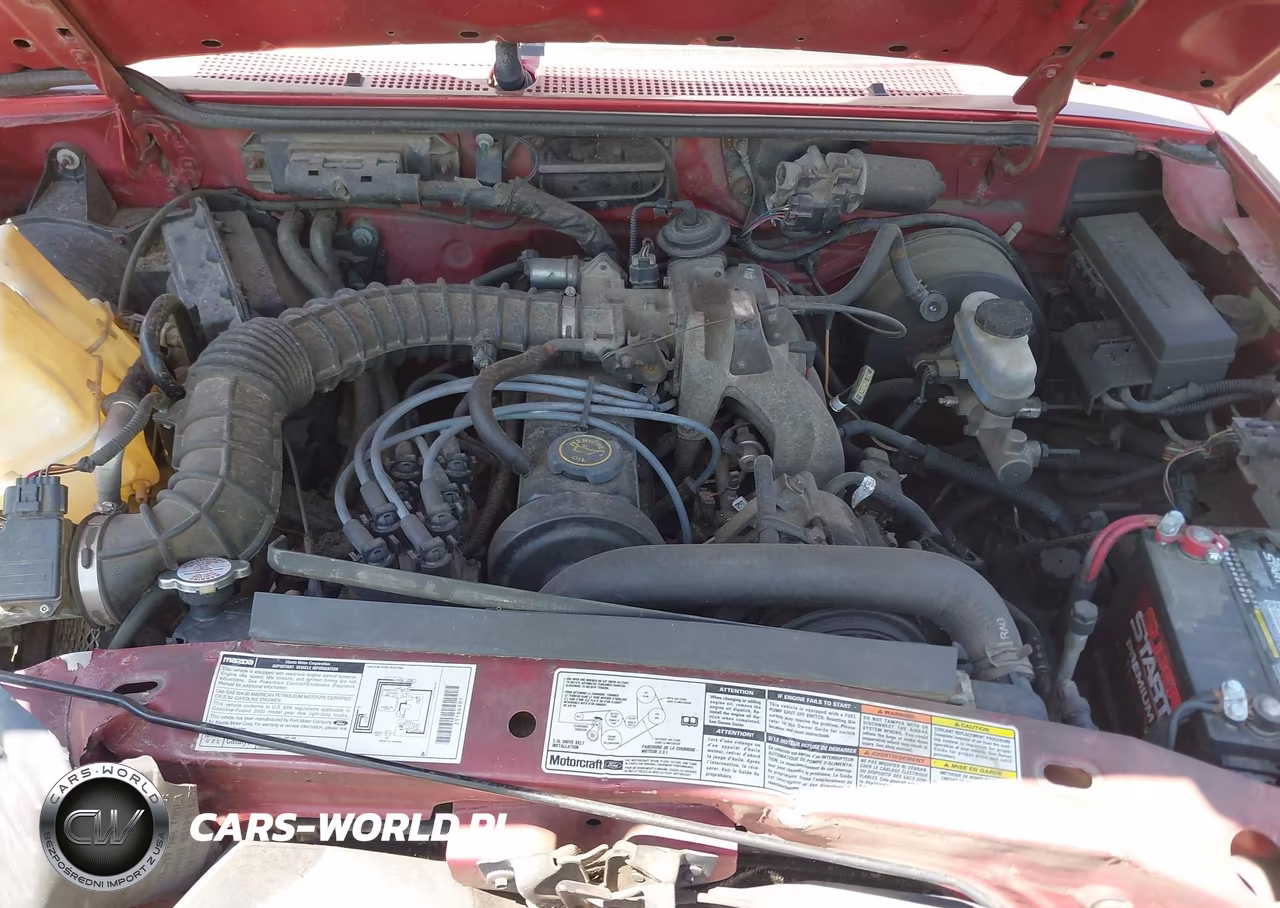 2000 Mazda B2500 Se-Sx VIN:4F4YR12C7YTM04839 - 10