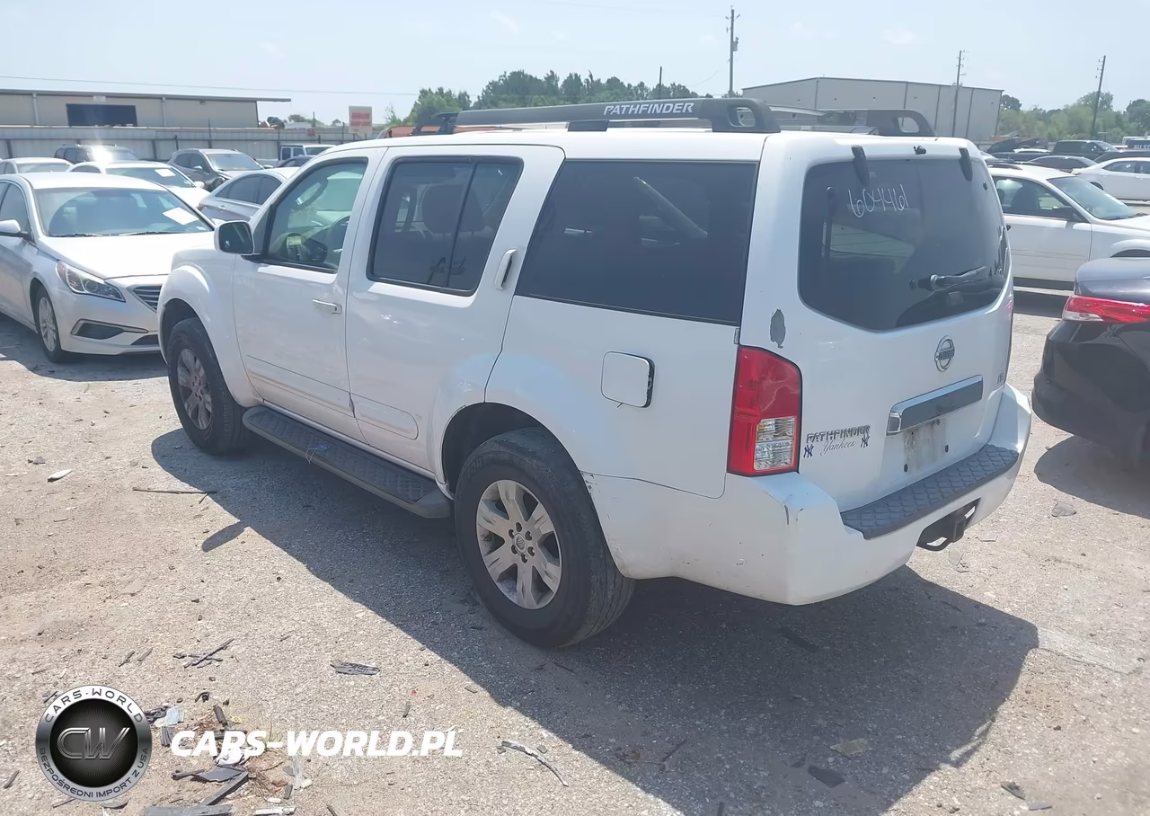 2007 Nissan Pathfinder Le VIN:5N1AR18W17C604461 - 3