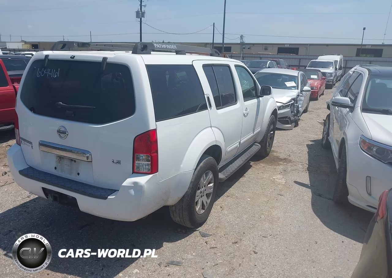 2007 Nissan Pathfinder Le VIN:5N1AR18W17C604461 - 4