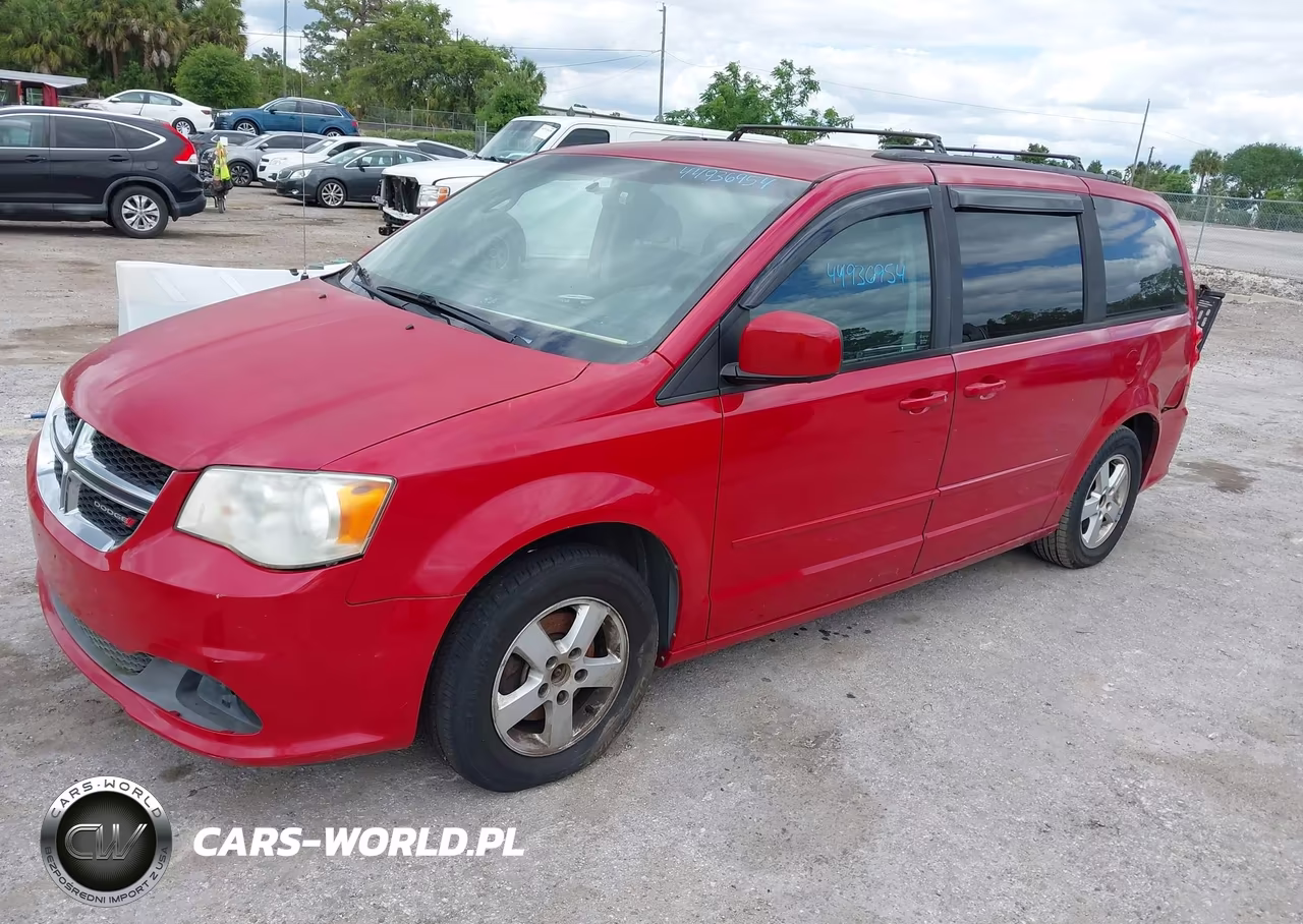 2013 Dodge Grand Caravan Sxt VIN:2C4RDGCG9DR611539 - 2