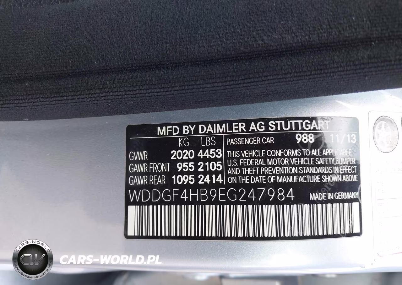 2014 Mercedes-Benz C 250 Sport VIN:WDDGF4HB9EG247984 - 9