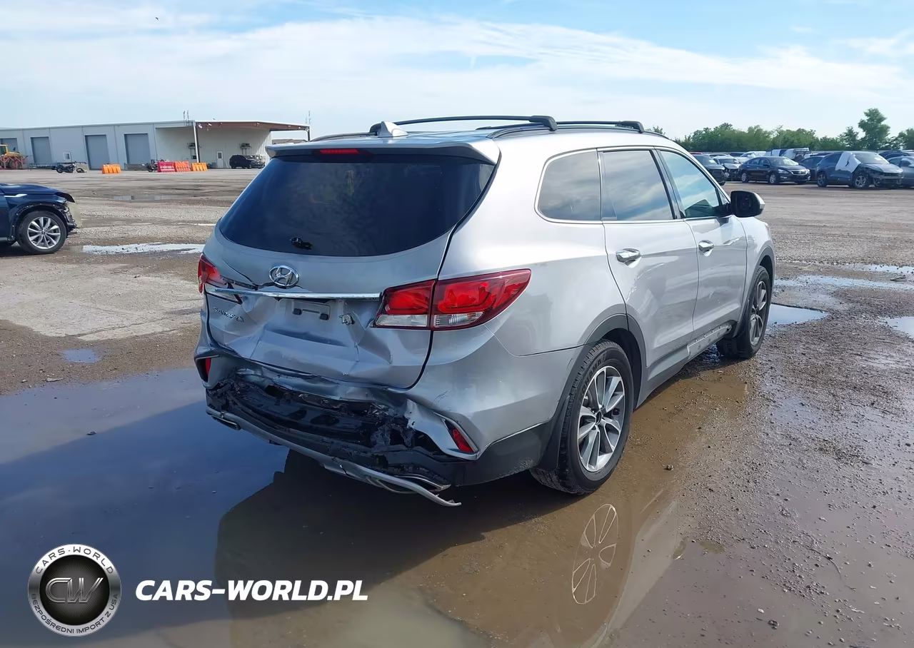 2017 Hyundai Santa Fe Se VIN:KM8SM4HF6HU185796 - 4