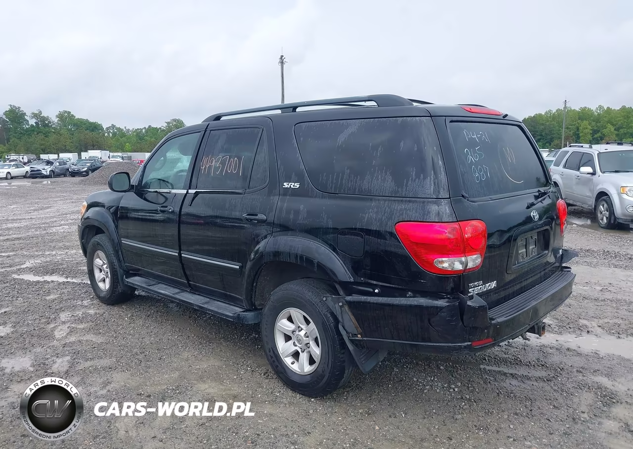 2006 Toyota Sequoia Sr5 V8 VIN:5TDZT34AX6S265887 - 3