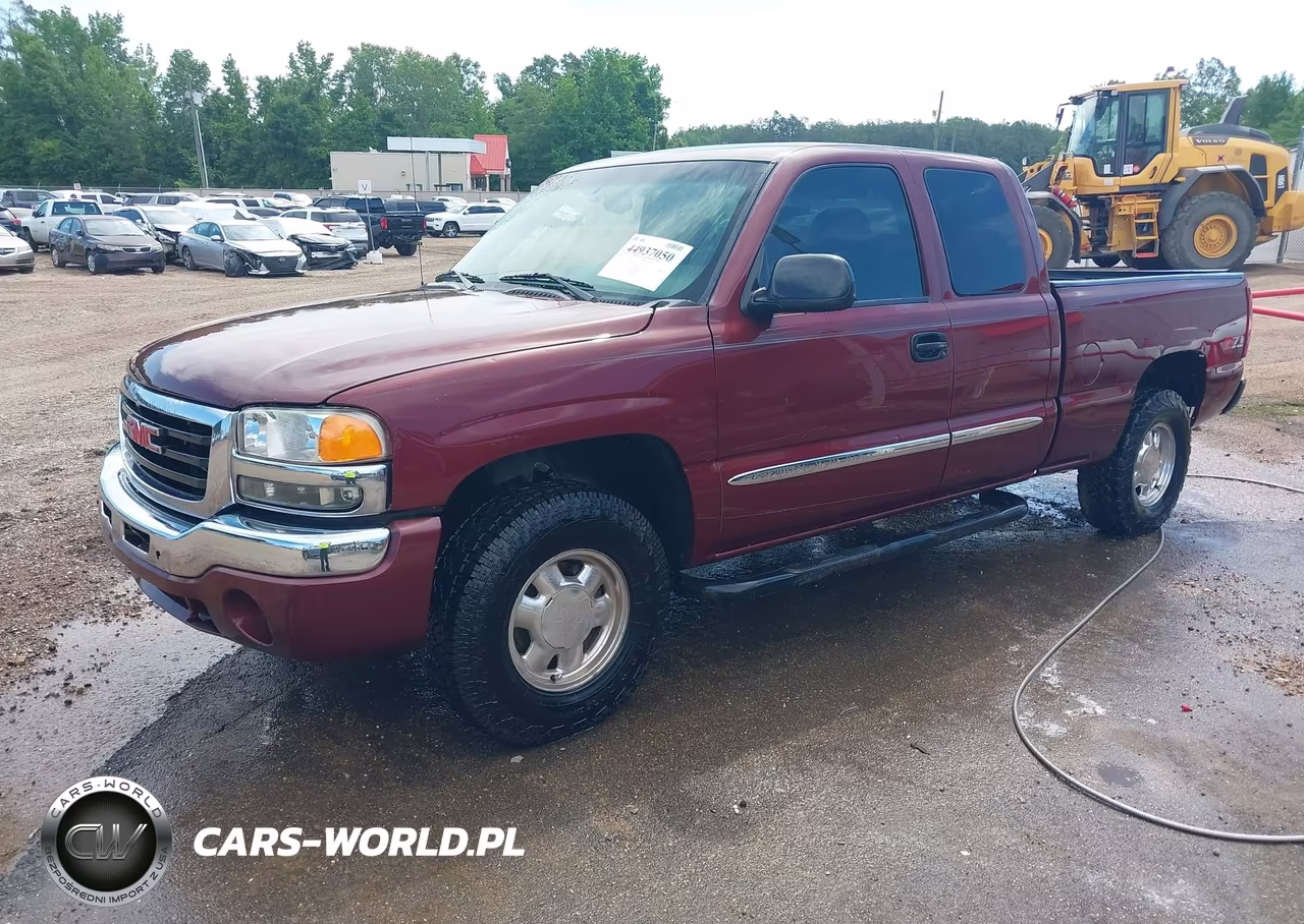 2003 GMC Sierra 1500 Sle VIN:1GTEK19TX3E302650 - 2