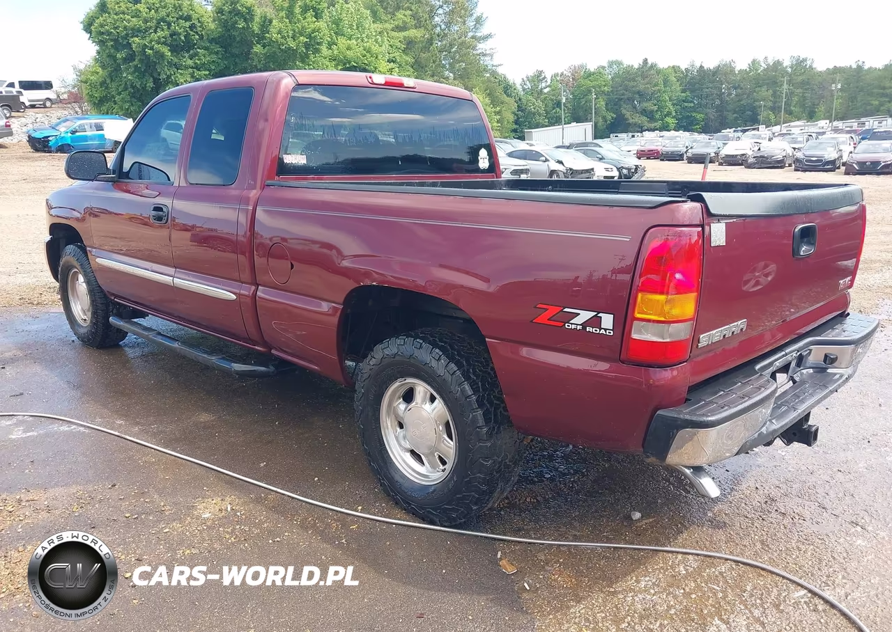 2003 GMC Sierra 1500 Sle VIN:1GTEK19TX3E302650 - 3