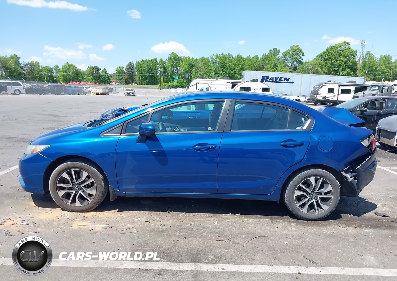 2014 Honda Civic Ex VIN:19XFB2F80EE079827 - 14