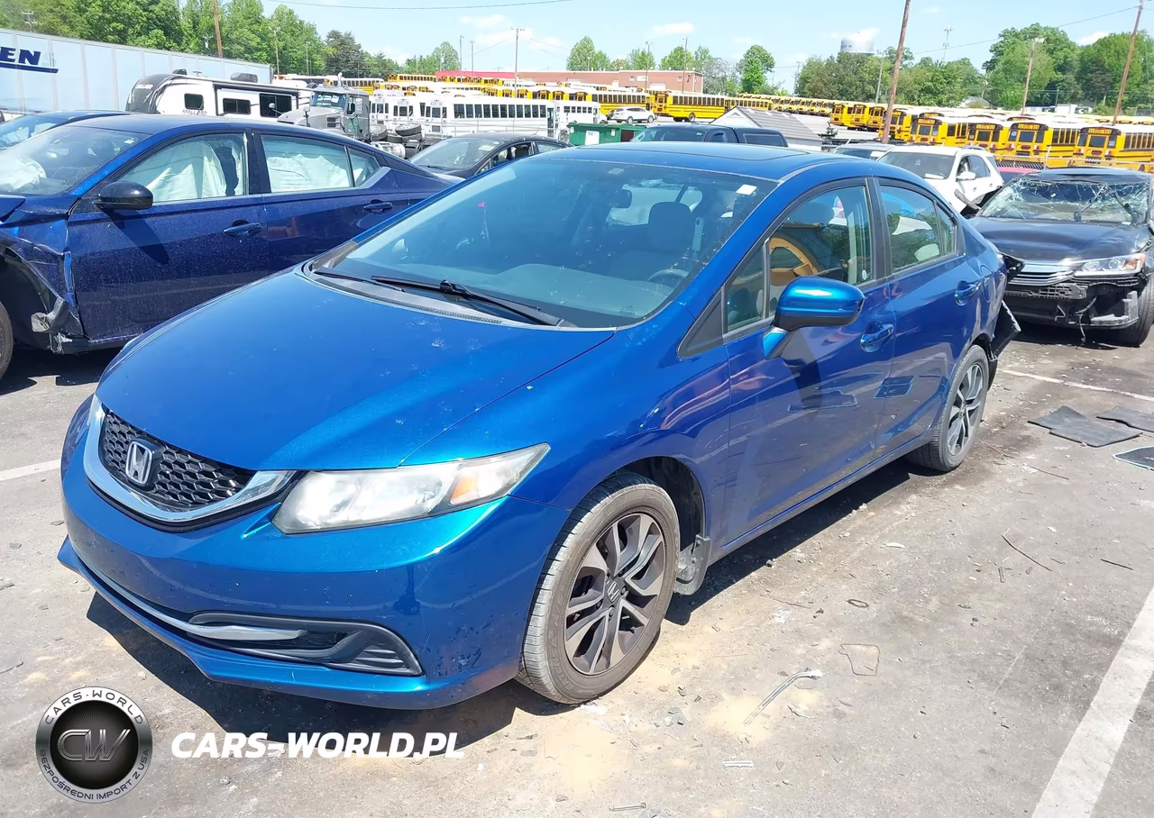 2014 Honda Civic Ex VIN:19XFB2F80EE079827 - 2