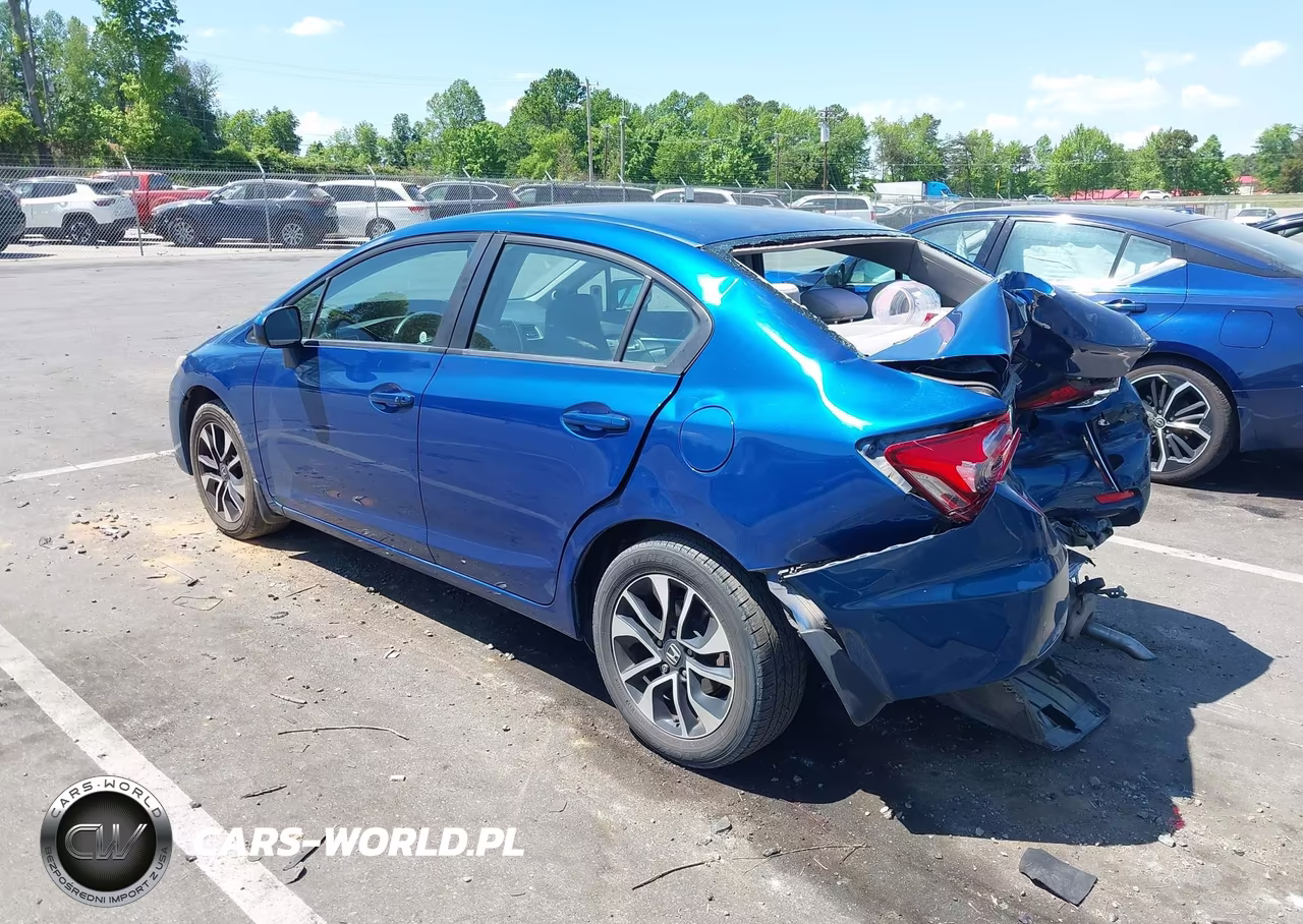 2014 Honda Civic Ex VIN:19XFB2F80EE079827 - 3