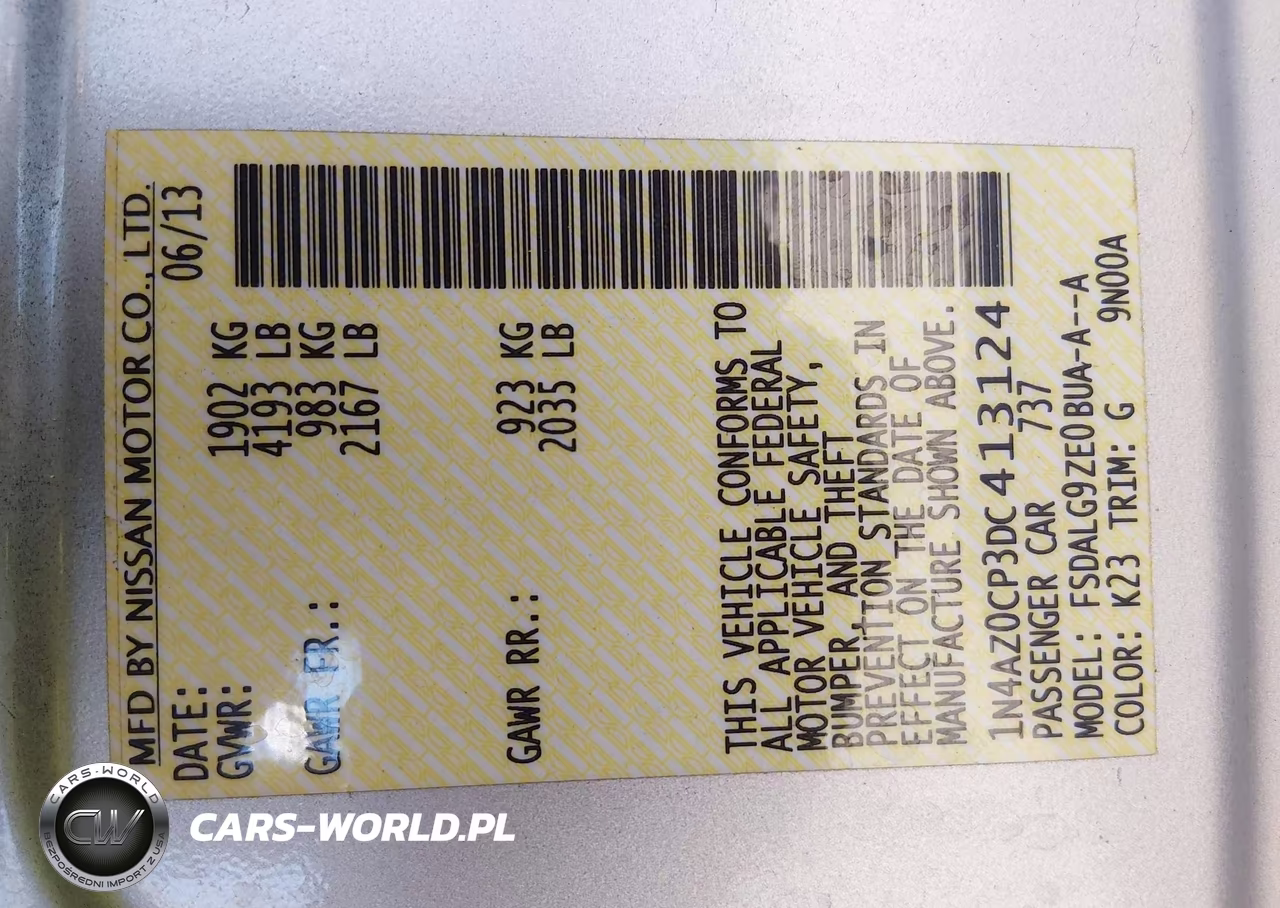2013 Nissan Leaf Sl VIN:1N4AZ0CP3DC413124 - 9