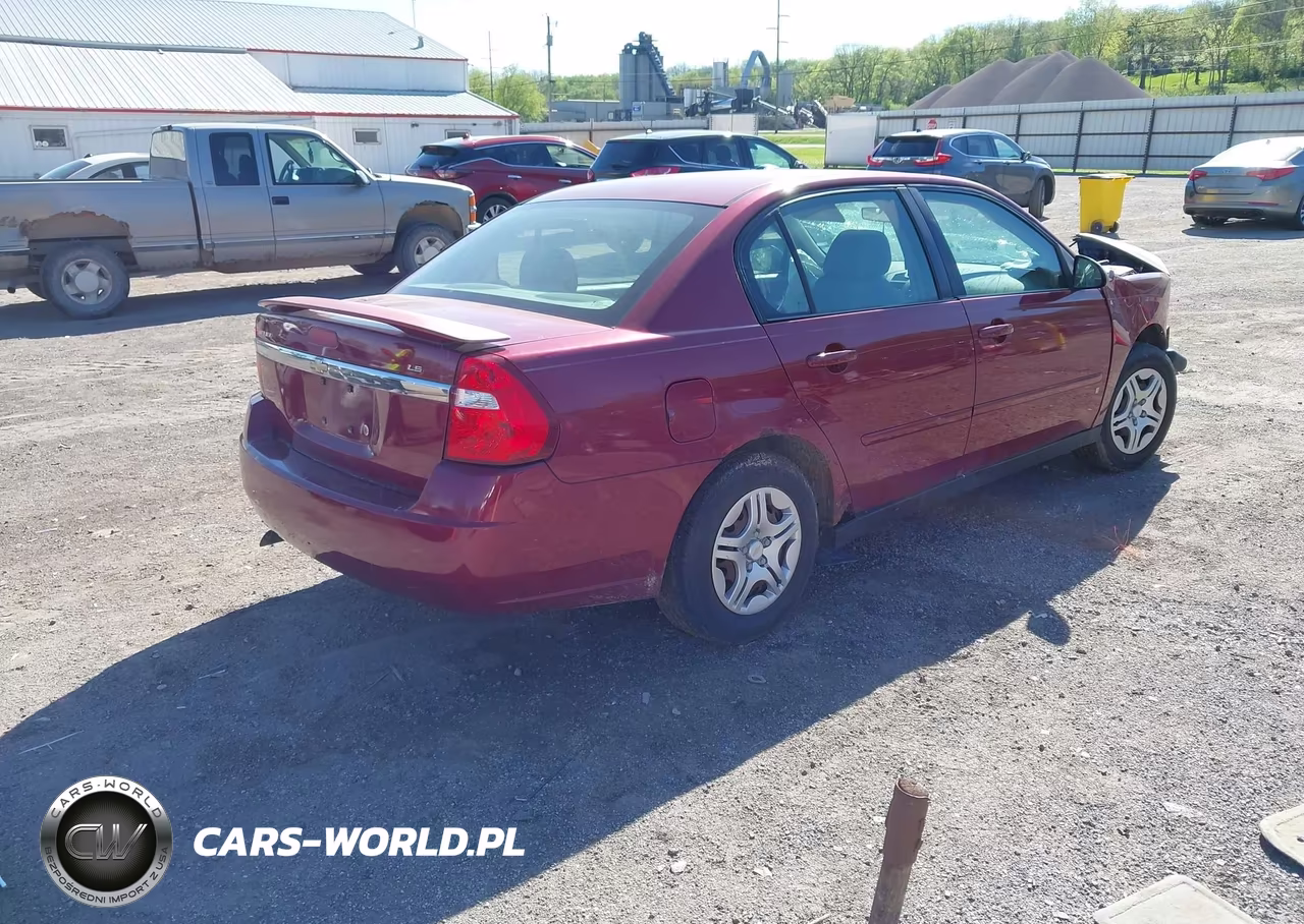 2007 Chevrolet Malibu Ls VIN:1G1ZS58F27F301957 - 4