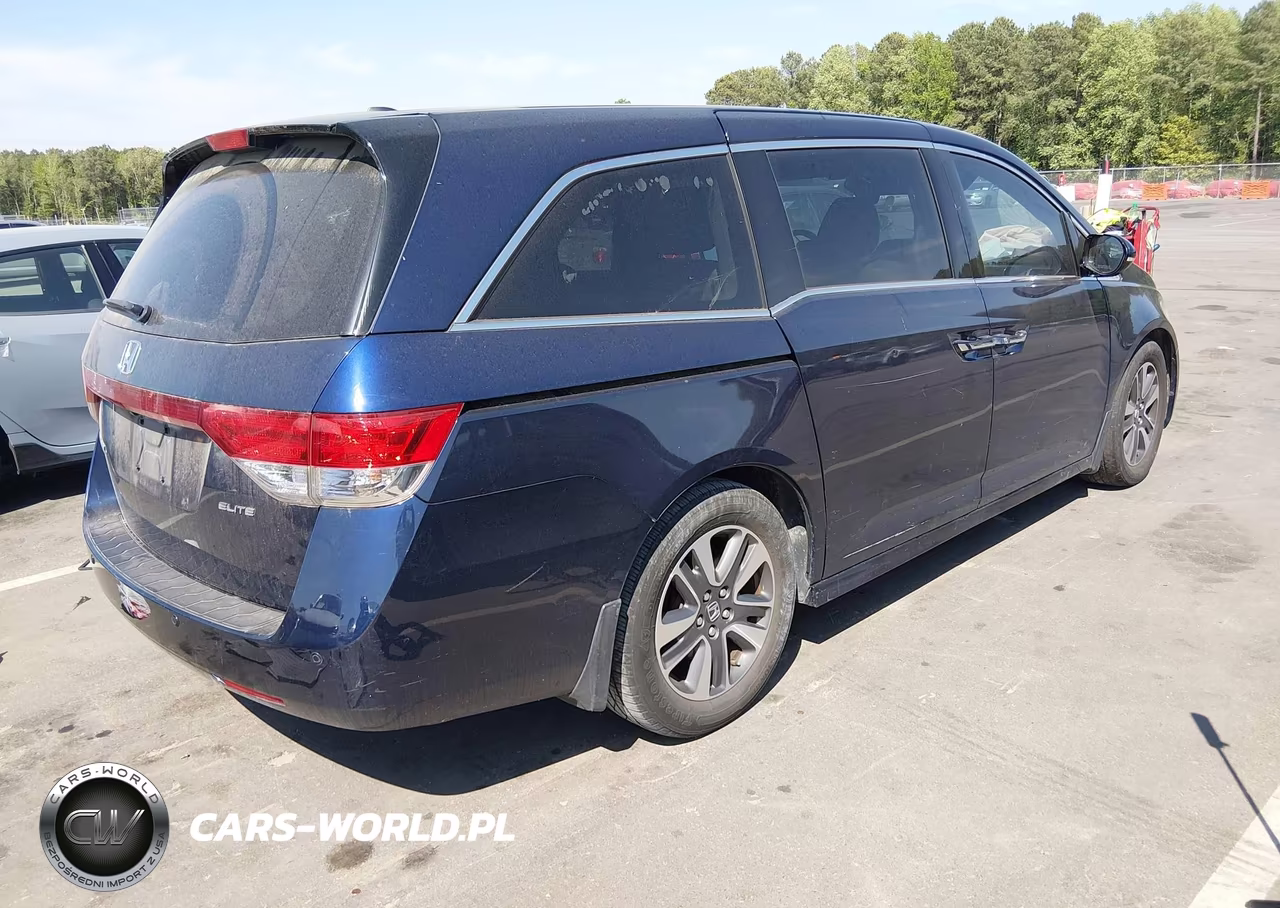 2016 Honda Odyssey Touring-Touring Elite VIN:5FNRL5H98GB105976 - 4