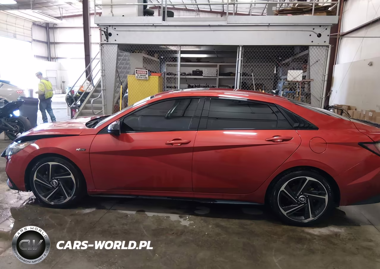 2022 Hyundai Elantra N Line VIN:KMHLR4AF6NU230358 - 14