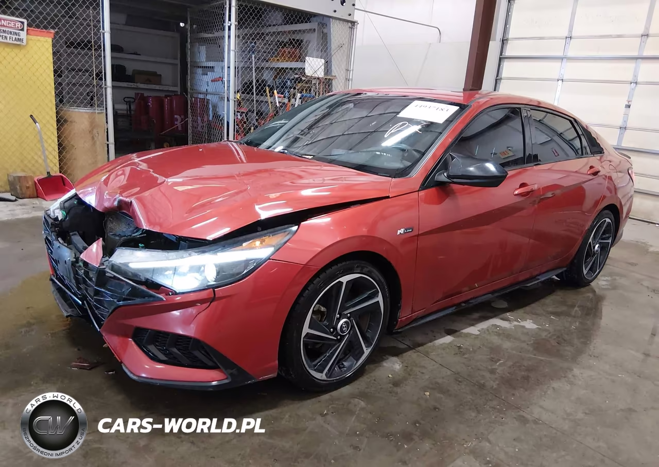 2022 Hyundai Elantra N Line VIN:KMHLR4AF6NU230358 - 2