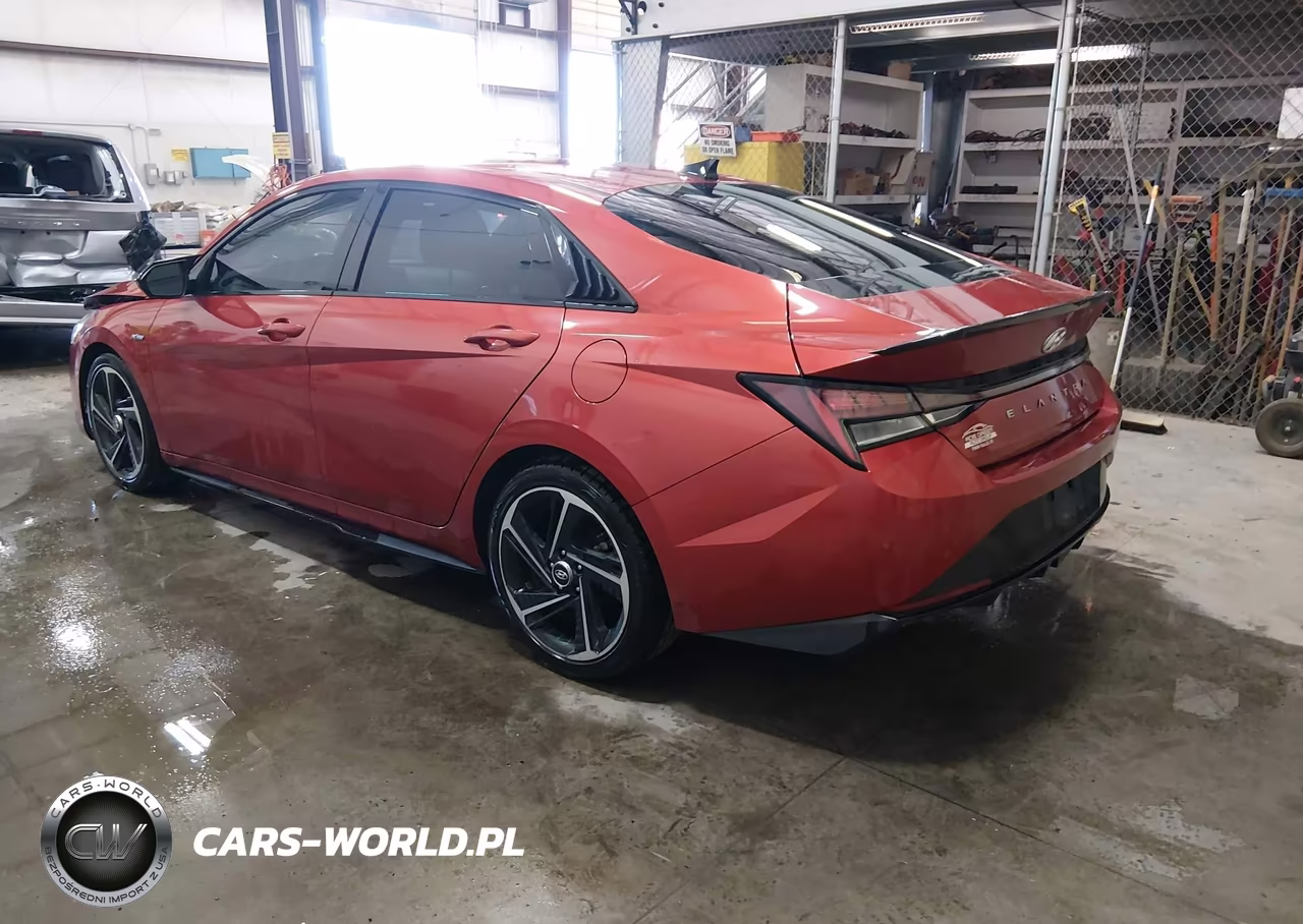 2022 Hyundai Elantra N Line VIN:KMHLR4AF6NU230358 - 3