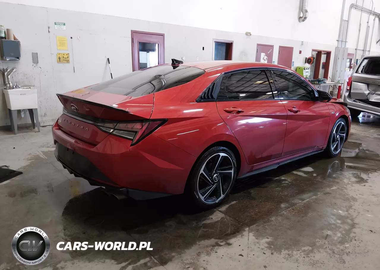 2022 Hyundai Elantra N Line VIN:KMHLR4AF6NU230358 - 4