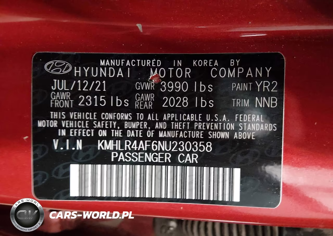 2022 Hyundai Elantra N Line VIN:KMHLR4AF6NU230358 - 9