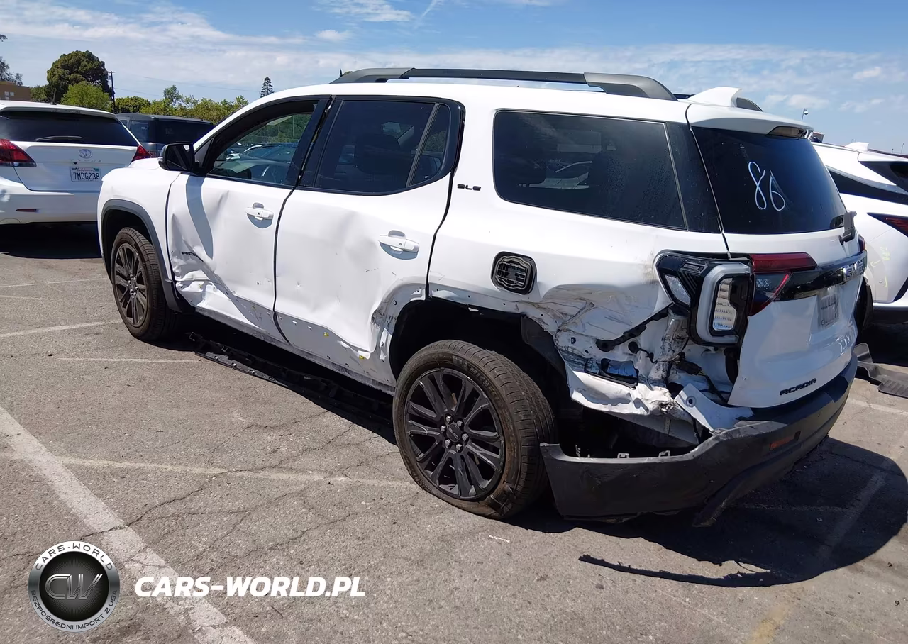 2022 GMC Acadia Fwd Sle VIN:1GKKNKL40NZ135524 - 3
