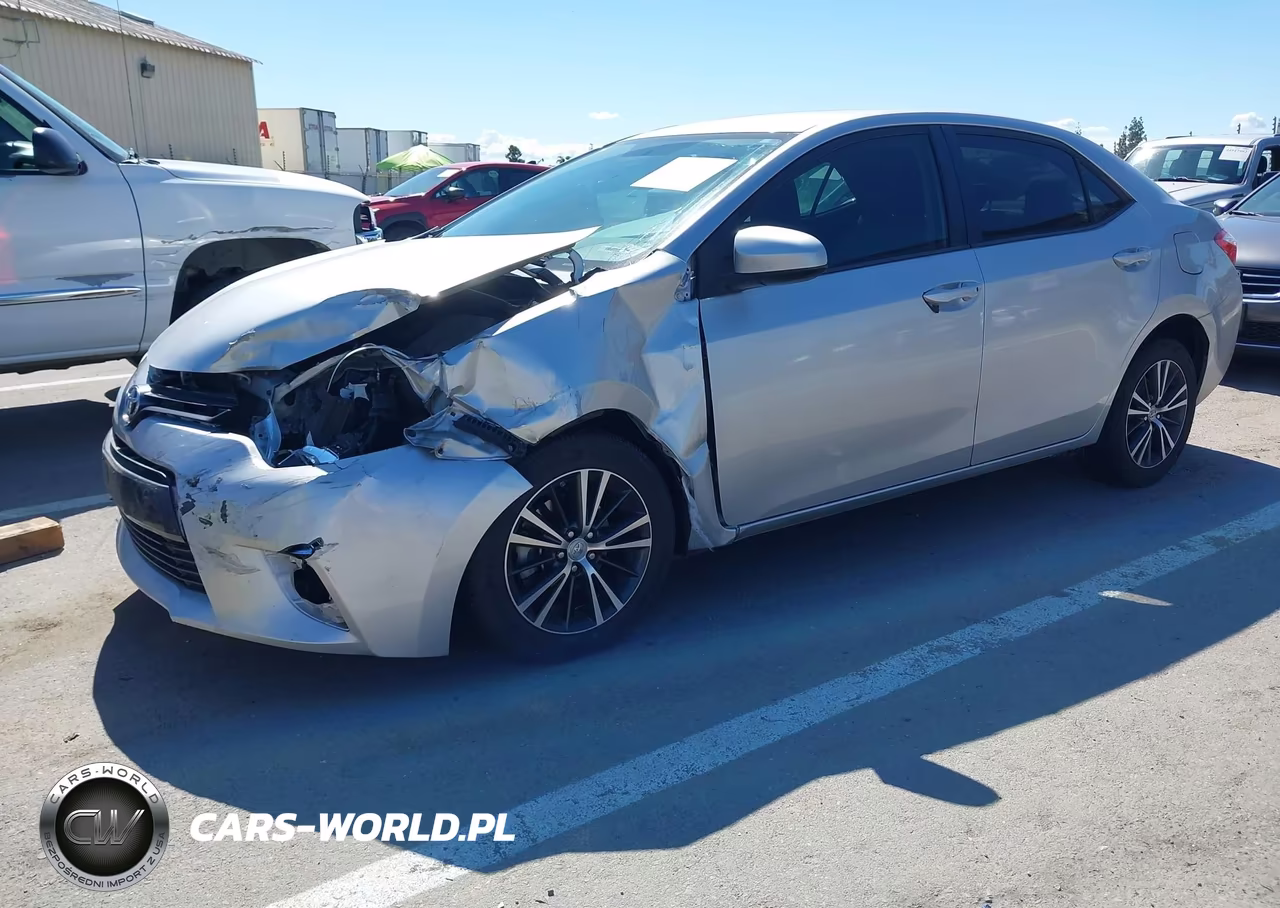 2016 Toyota Corolla Le Plus VIN:5YFBURHE9GP523616 - 2