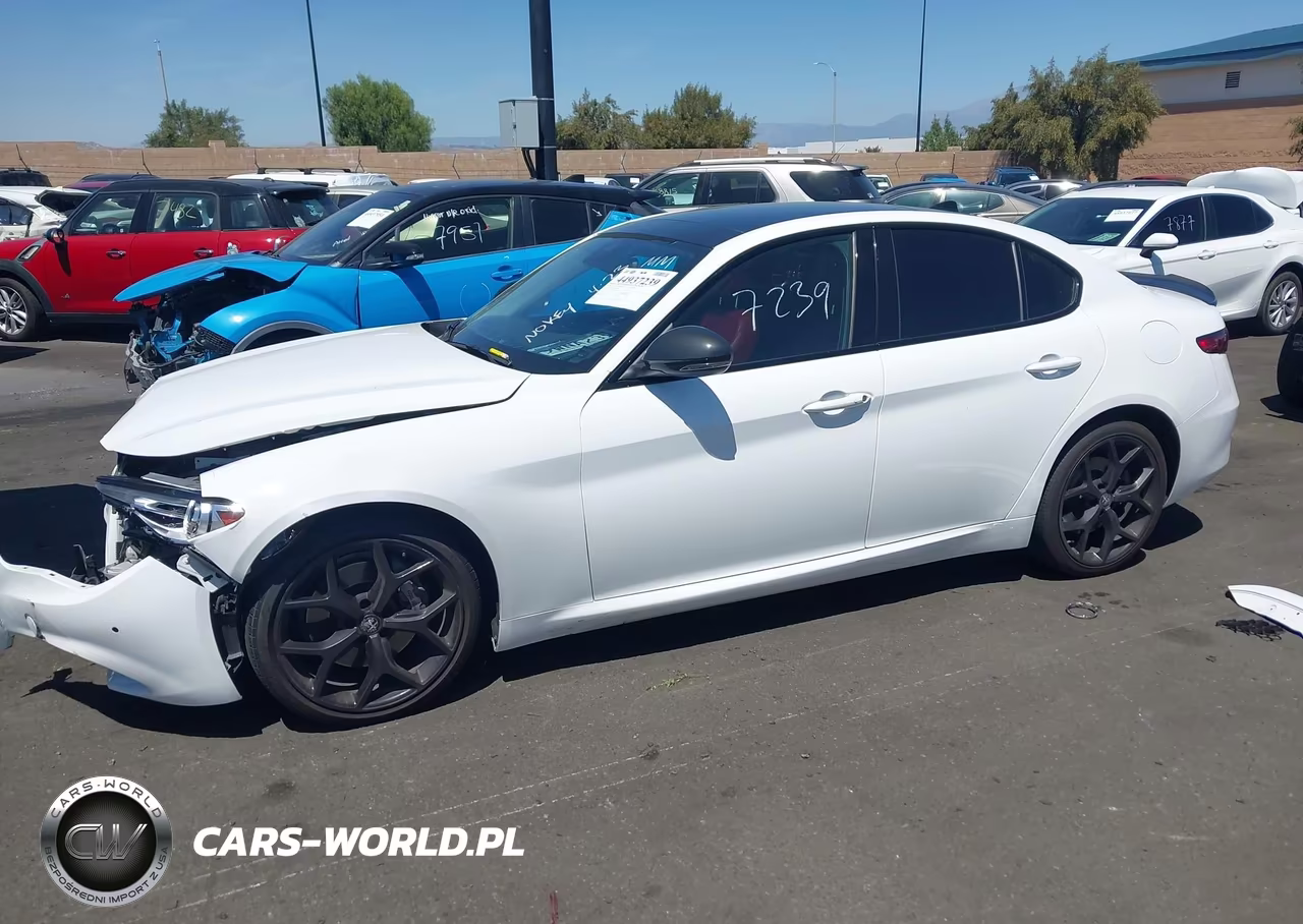 2021 Alfa Romeo Giulia Ti Rwd VIN:ZARFAMBNXM7649833 - 14