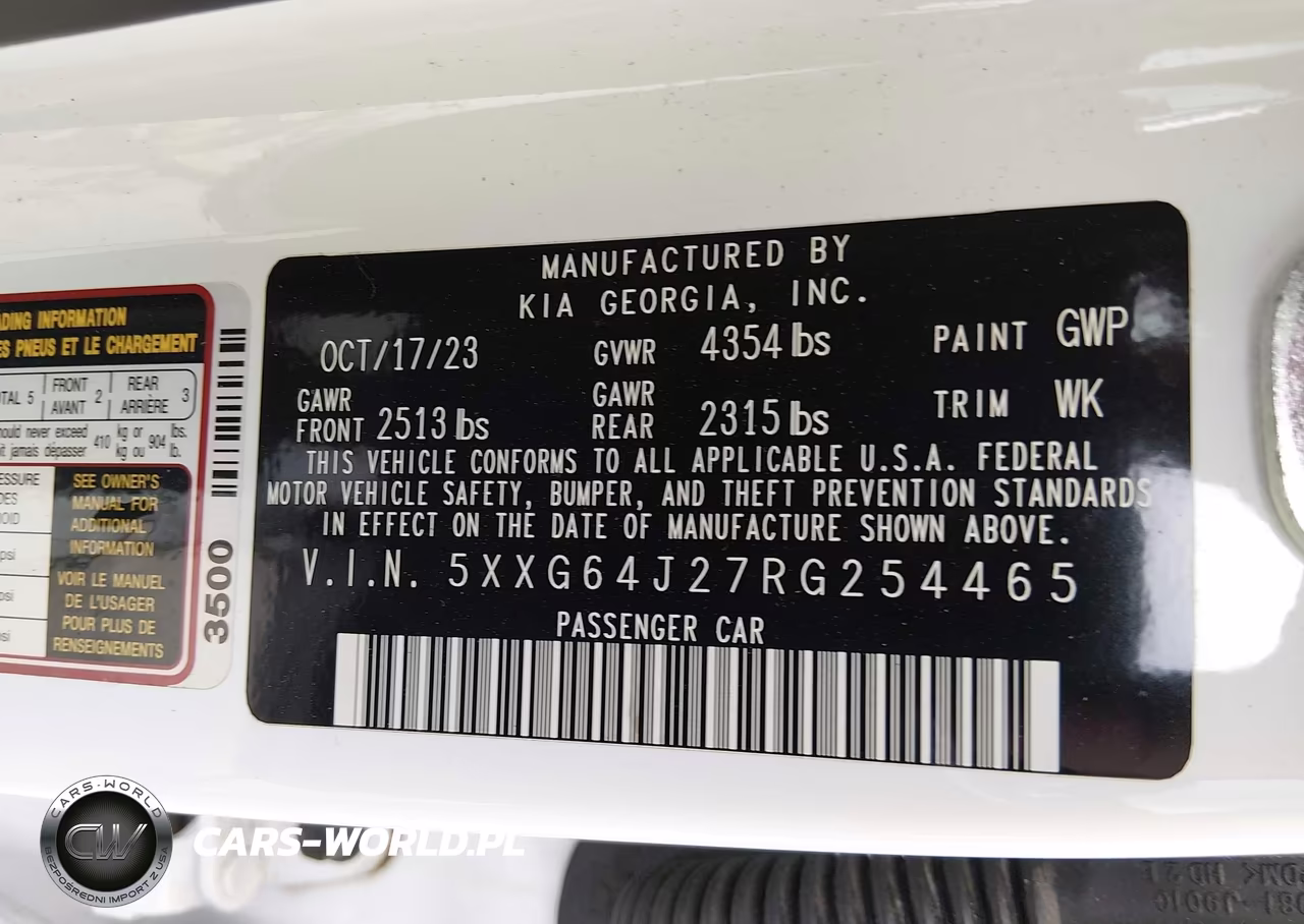 2024 Kia K5 Gt-Line VIN:5XXG64J27RG254465 - 9
