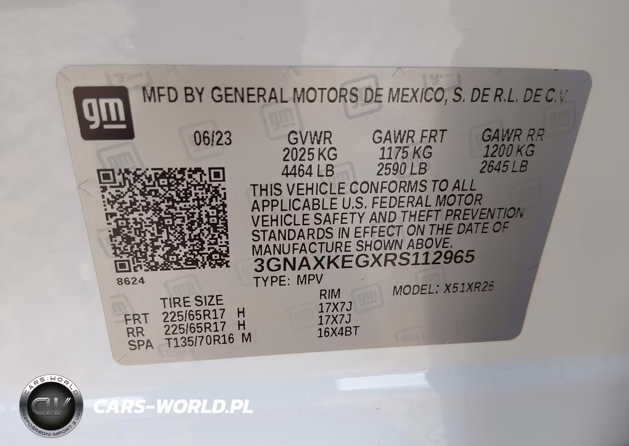 2024 Chevrolet Equinox Fwd Lt VIN:3GNAXKEGXRS112965 - 9