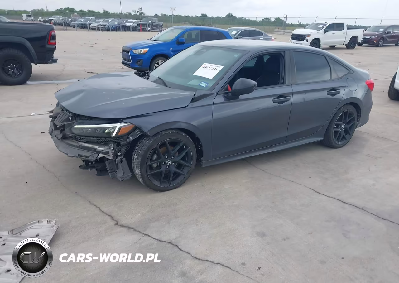 2022 Honda Civic Sport VIN:2HGFE2F59NH548934 - 2