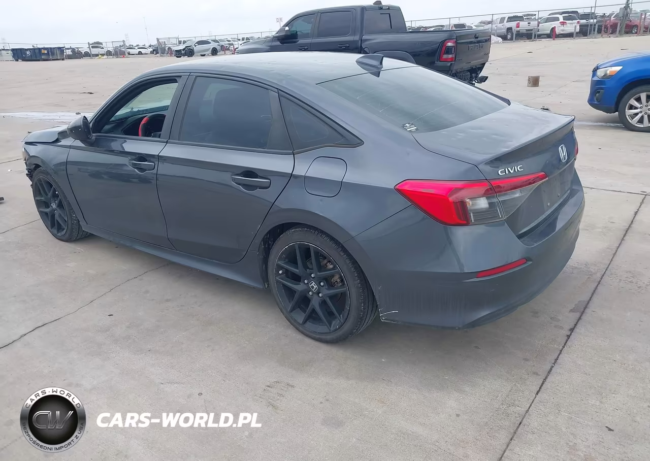 2022 Honda Civic Sport VIN:2HGFE2F59NH548934 - 3