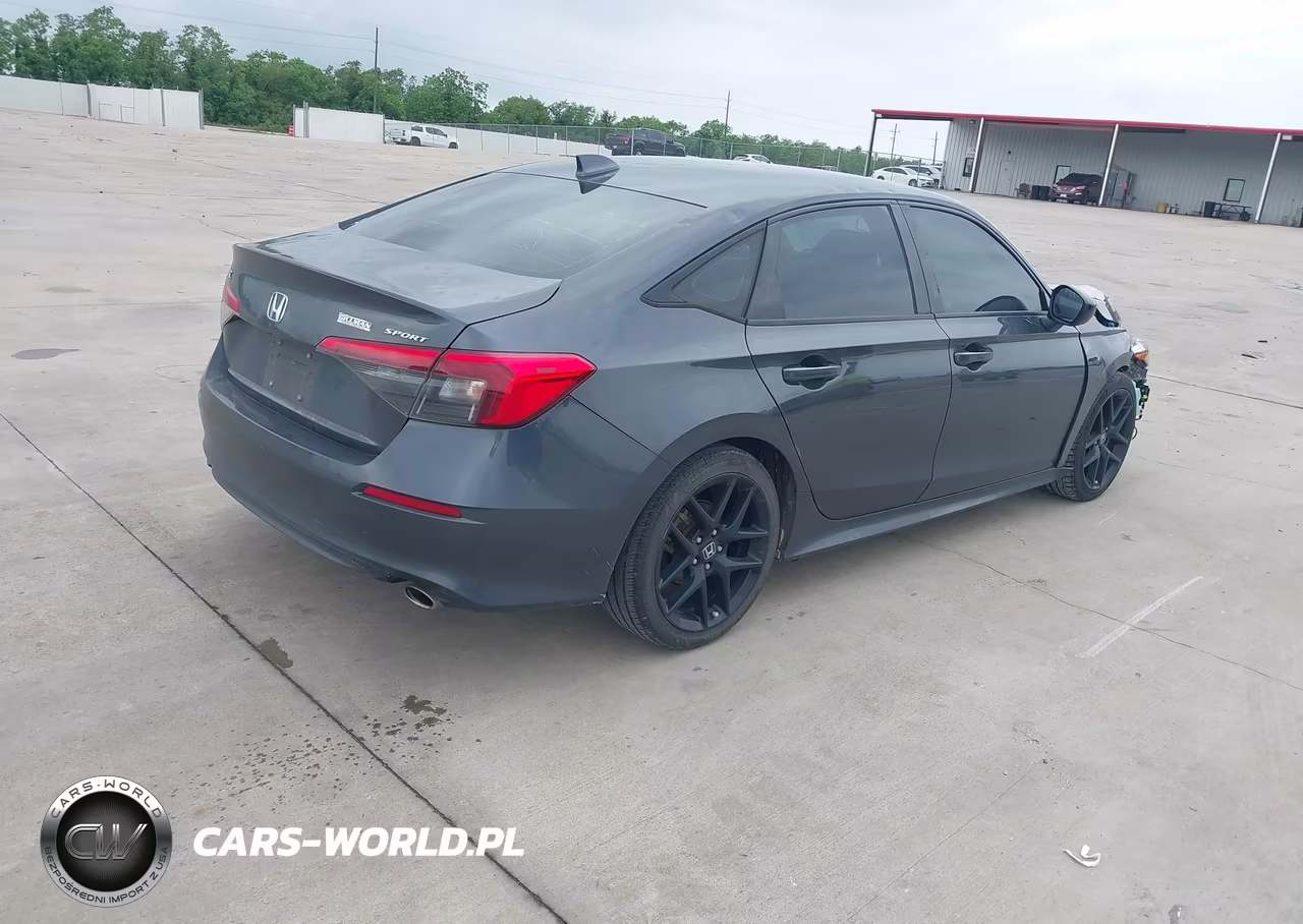 2022 Honda Civic Sport VIN:2HGFE2F59NH548934 - 4