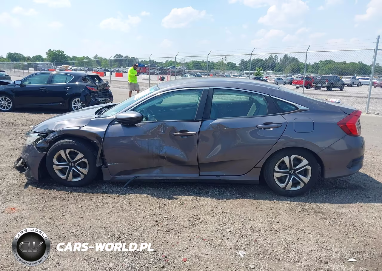 2018 Honda Civic Lx VIN:2HGFC2F55JH560191 - 15