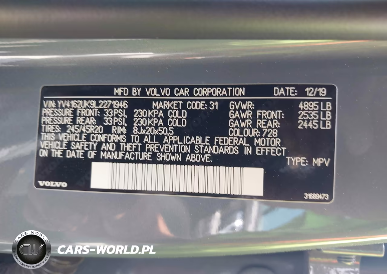 2020 Volvo Xc40 T5 Momentum VIN:YV4162UK9L2271946 - 9