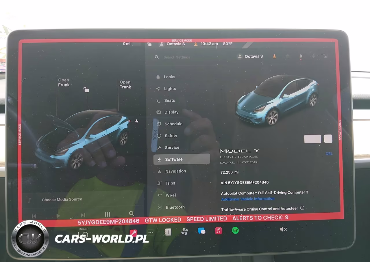 2021 Tesla Model Y Long Range Dual Motor All-Wheel Drive VIN:5YJYGDEE9MF204846 - 7