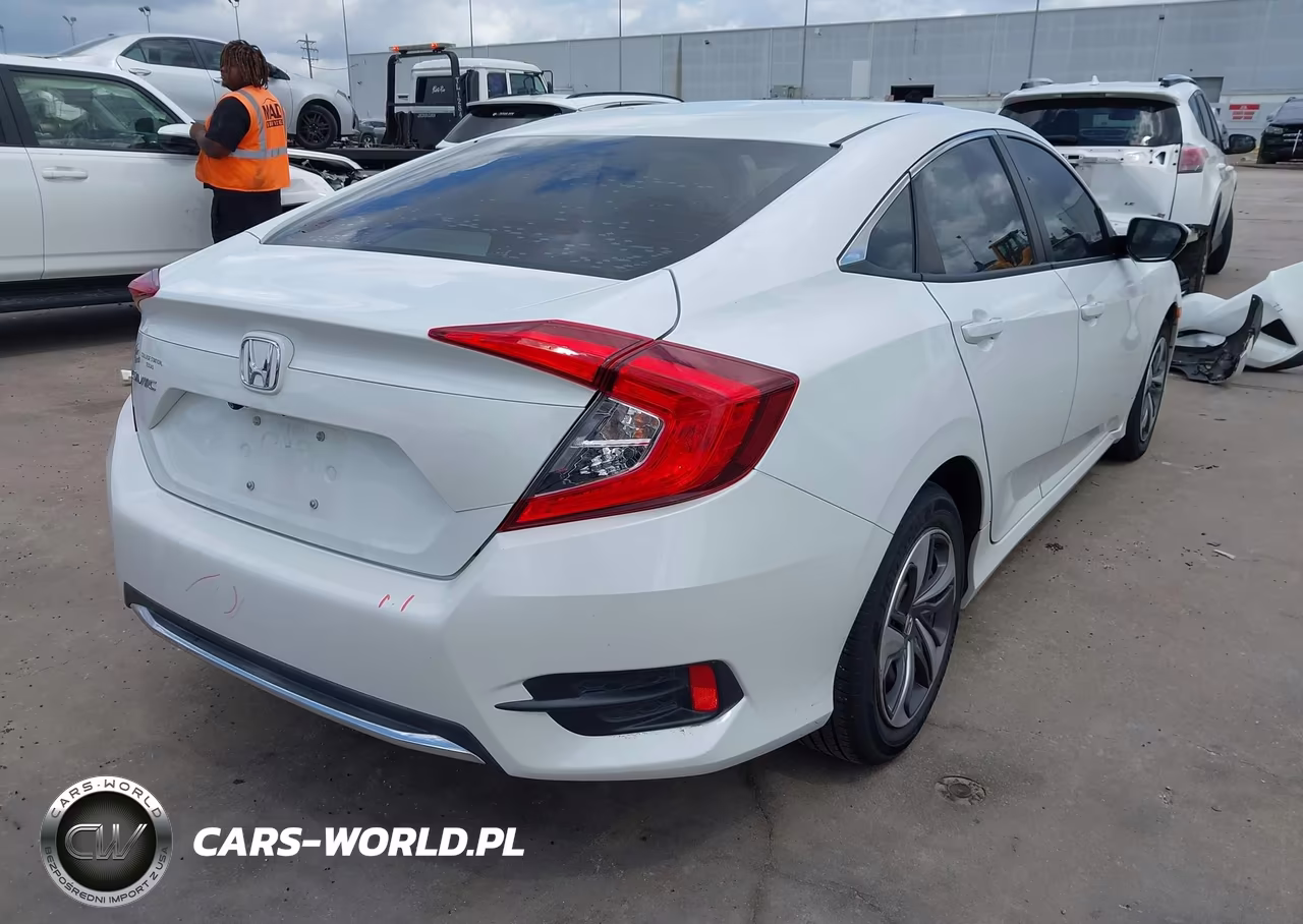 2020 Honda Civic Lx VIN:19XFC2F60LE018020 - 4